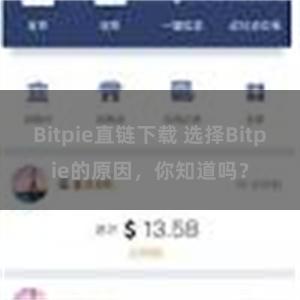   Bitpie直链下载 选择Bitpie的原因，你知道吗？