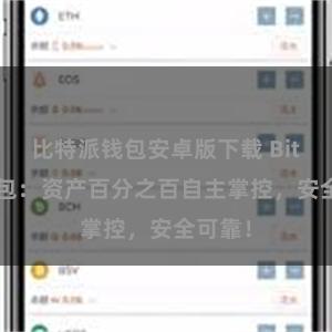   比特派钱包安卓版下载 Bitpie钱包：资产百分之百自主掌控，安全可靠！