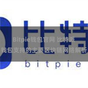   Bitpie钱包官网 比特派钱包支持的主要区块链网络解析