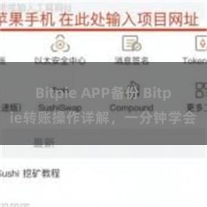 Bitpie APP备份 Bitpie转账操作详解，一分钟学会