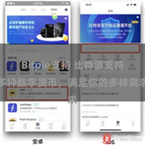   Bitpie支持 比特派支持多种数字货币，满足你的多样需求